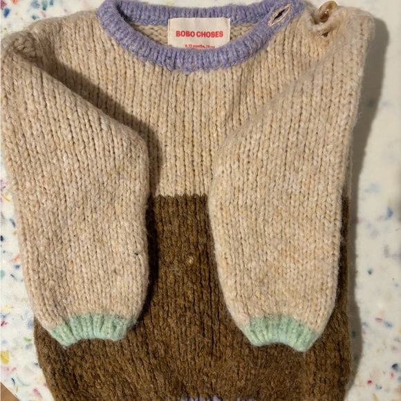 Bono choses Wool sweater boys 6-12 months - Picture 4 of 5